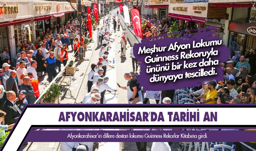 Afyonkarahisar’da tarihi an